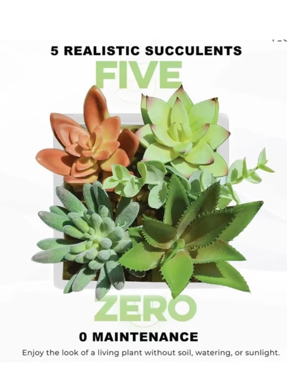 Tech² Power Bloom 45W Succulent Plant Fast Charging POWER BLOOM Station USB C&A